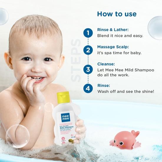 Mee Mee Mild Baby Shampoo (with Fruit Extracts - 200 Ml (Single Pack))