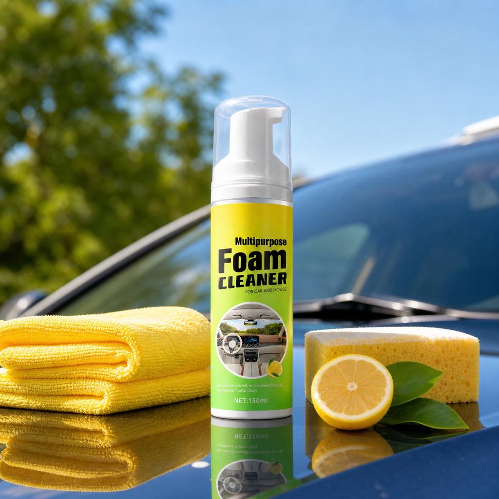 Multi-Purpose Foam Cleaner for Car Interior, 10ml – Effective Cleaning for Dashboard, Seats, and Upholstery