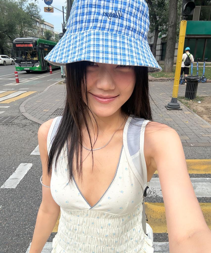 Yulago Reversible Check Bucket Hat_2Colors