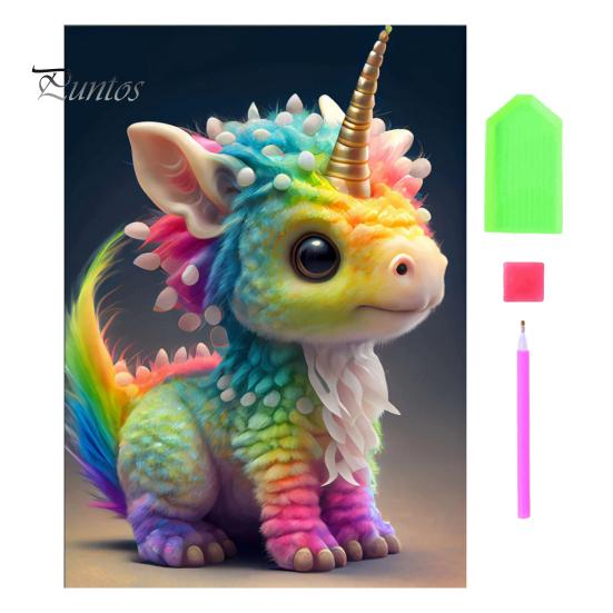 

5D алмазная живопись милые животные узор улучшение познания цвета декоративная DIY алмазная вышивка художественное ремесло D