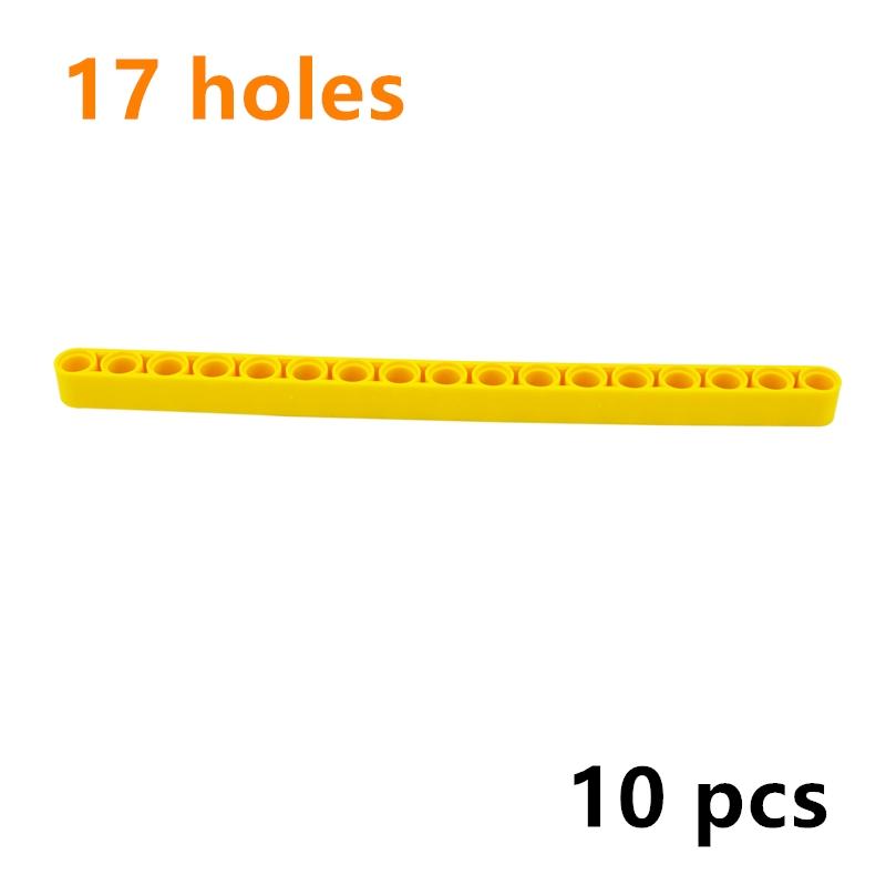 1x17 Thick Hole Arm Liftarm Assembles Particles Car Robot Educatinoal Building Blocks DIY Technical Construction Toys
