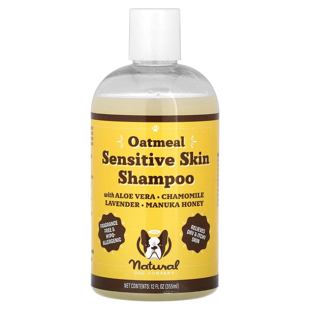 Oatmeal Sensitive Skin Shampoo, For Dogs, Fragrance Free, 355 Ml (12 Fl Oz)