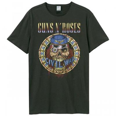 Camiseta masculina do Guns N Roses da Guerra Civil