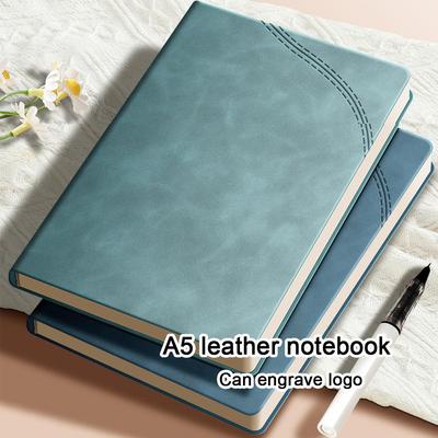 A5 Hardcover Student Notebook, Diary, Work Notepad, Business Meeting Record Book, Subject Notes, Handbook, 100 Sheets 200 Pages