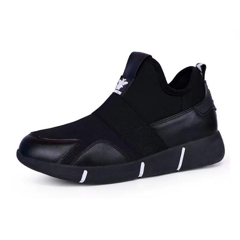 New Spring and Summer Women's Shoes Breathable Mesh Soft Sole Versatile Leather Walking Mother Shoes One Pedal Lazy Shoes