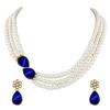 Faux Pearl Crystal Necklace and Jewellery Set Gift for Women