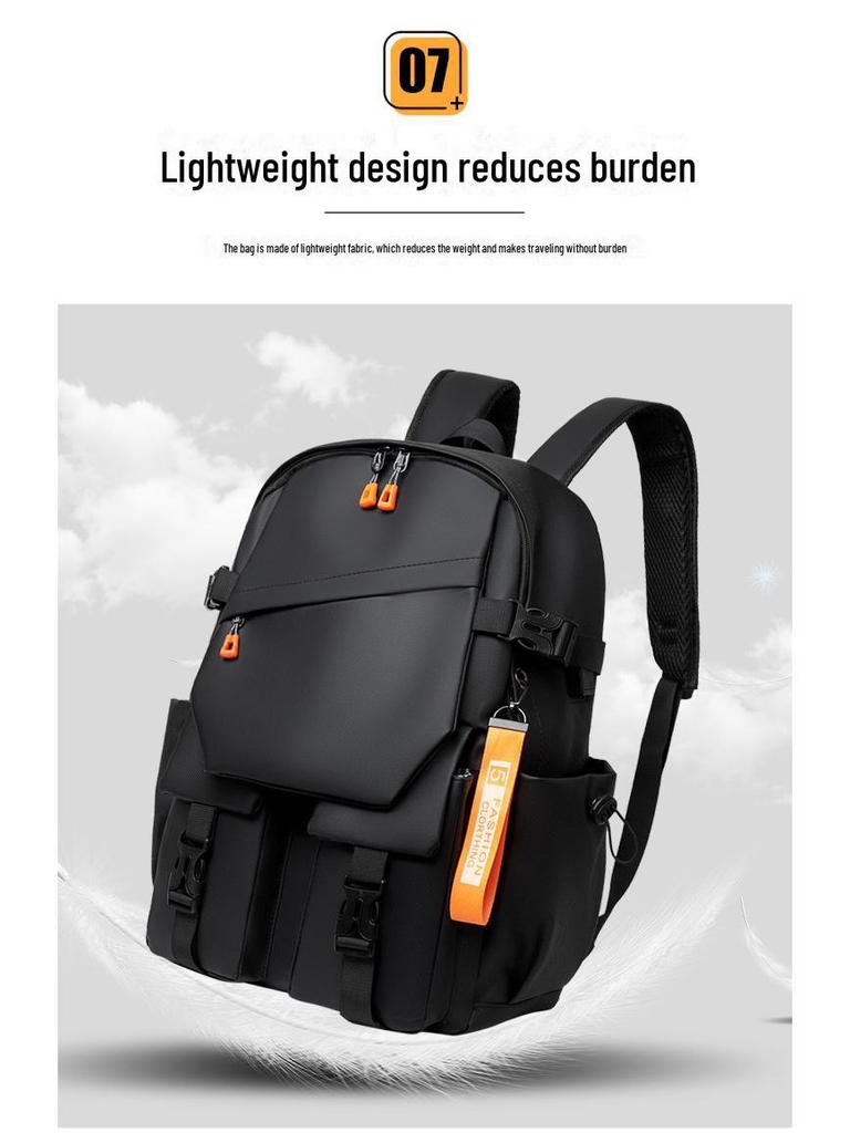 Stylový nylonový batoh pro žáky nižšího sekundárního vzdělávání - Velká kapacita, unisex, všestranný a ideální pro školu nebo běžné nošení