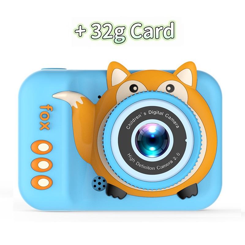 New Instant Children's Print Camera StrapLittle SLR Children's Camera Cartoon HD Dual Camera Digital Camera