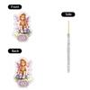 -Day Acrylic Calendar with 2D Flat and Hanging Ornaments for Collecting and Decorating