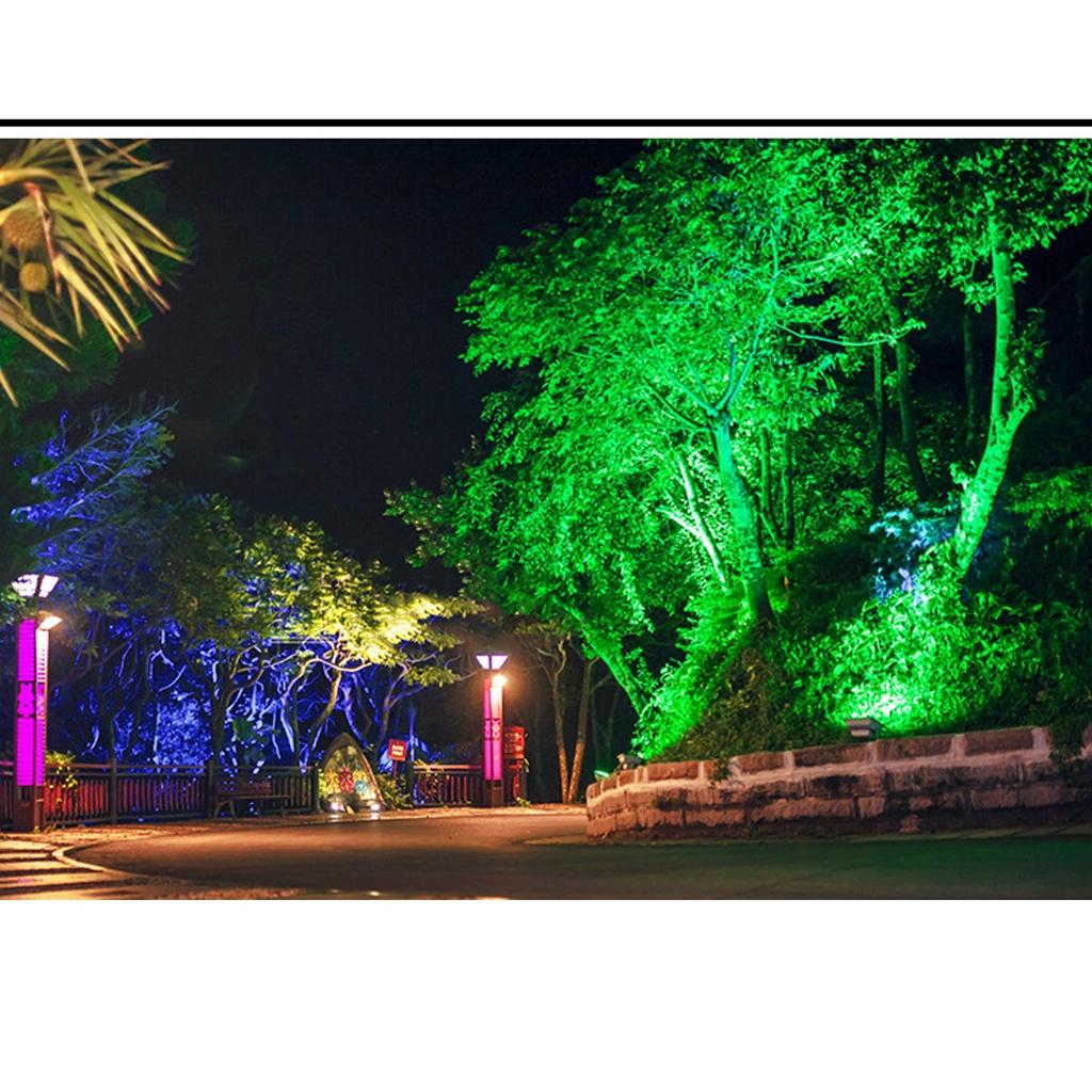 RGB Led Floodlight 10/20/30/50/100W RGB Flood Light Outdoor Wall Washer Lamp Reflector IP66 Waterproof Garden Lighting 220V