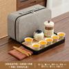 The whole set of tea sets, kung fu teacups, ceramic high-end gift boxes, gift-giving opening New Year's gifts