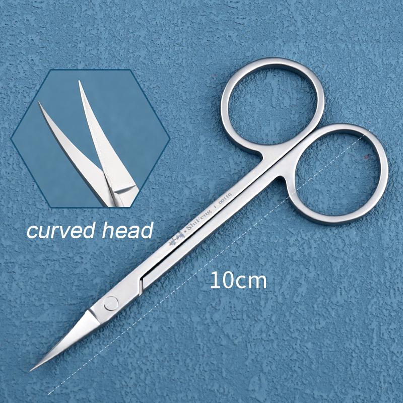 

Ножиці для видалення подвійних повік, очні ножиці 10 см 1 шт.