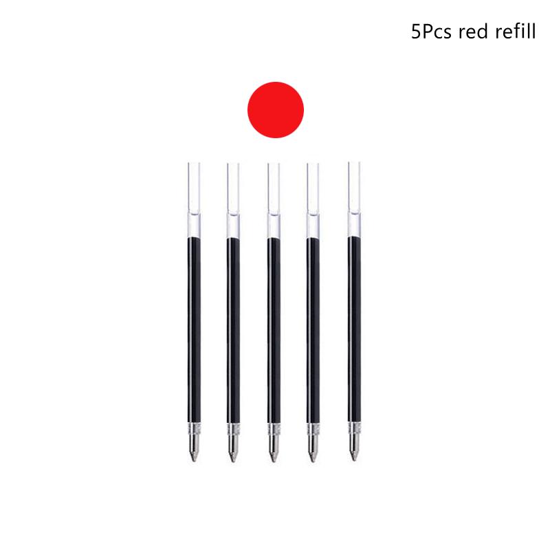6 in 1 Multifunctional Pen 0.7 mm Ballpoint Pen 5 Colors and 0.5 mm Mechanical Pencil in One Pen for School Office Supplies