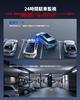 Avylet Dash Cam with Front and Rear 4K Front and 1080P Smartphone External GPS Module Automatic Continuous Impact Parking Night WDR Image LCD Engine