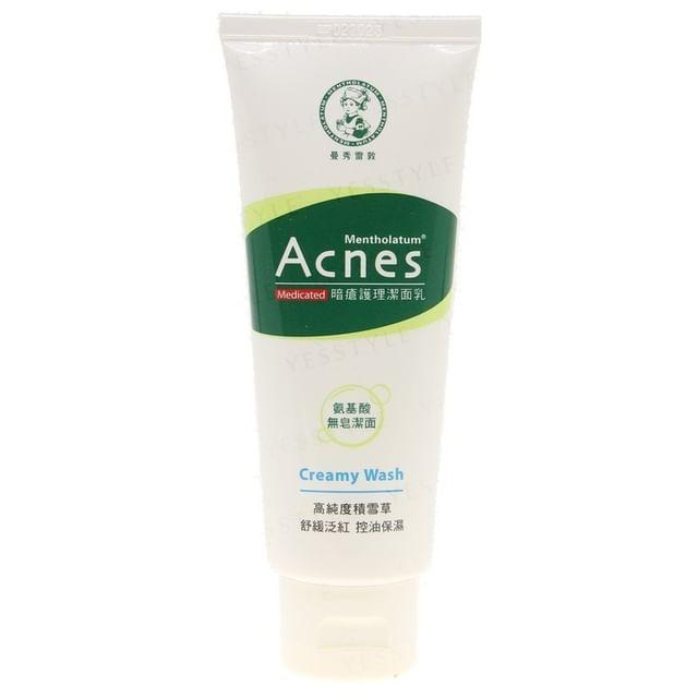 Rohto Mentholatum - Acnes Medicated Creamy Wash 100g