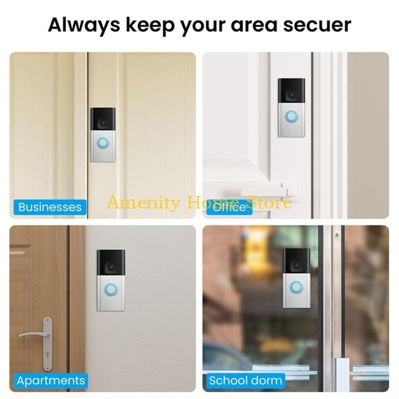 F26C Without Drilling Ringing Doorbell Holders for Battery Doorbell Plus and Video Doorbell 3 3 Plus 4 Easy Installion