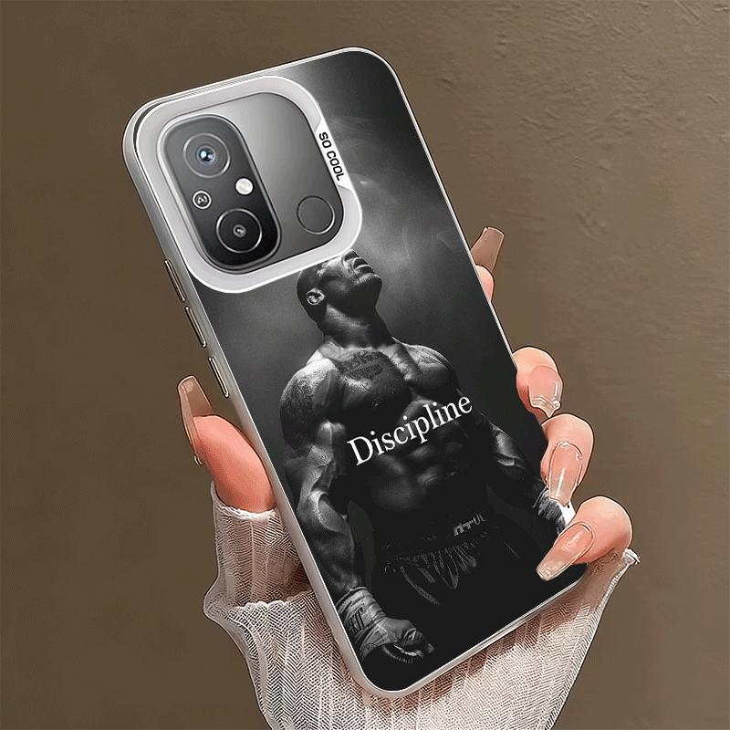 Mike Tyson Boxer Man Soft Phone Case for Xiaomi Redmi 15C 15 14C 13C 12C Poco X5 X6 X7 Pro X3 F8 F7 Ultra M8 13 12 Cover Back Sh