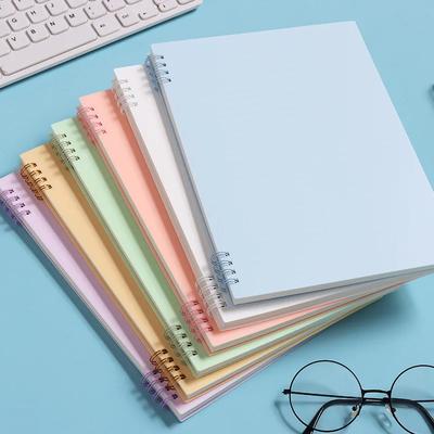 160 seiten A5 Spule Spirale Notebook Zeitschriften Morandi Grundlegende Tagebuch Wochenplaner Buch Schule Büro Schreibwaren