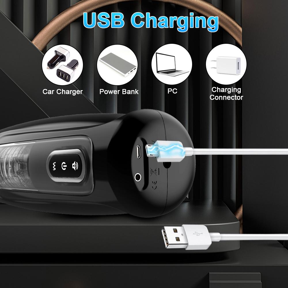 2025 New Automatic Male Mastubator Telescopic18+  Rotating Masturbation Cup for Men Blowjob Pussy Machine Sex Toys Adult Goods for Men