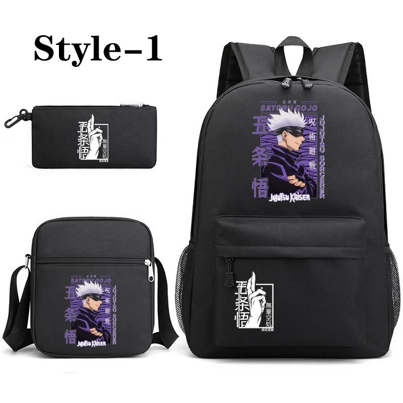 

Узор из трех частей рюкзак новый модный школьный рюкзак высокого качества сумка через плечо сумка для ручки рюкзак для ноутбука