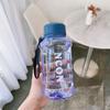 850/1100/1300ml Drinking Cup Leakproof Travel Kettle Outdoor Sports Clear Water Bottle