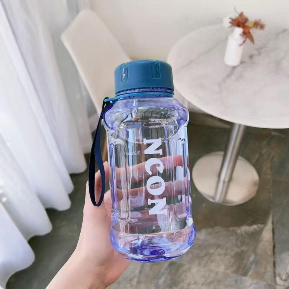 850/1100/1300ml Drinking Cup Leakproof Travel Kettle Outdoor Sports Clear Water Bottle