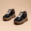 High on Platform Sneakers Shoes for Women Red Round Toe Woman Footwear Spring Autumn 2025 New Quality Stylish Y2k Fashion Sale