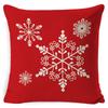 New Christmas Pillow Cover Four-piece Set Pillow Cushion Office Lumbar Backrest Decorative Backrest