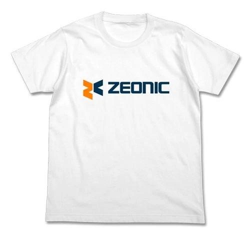 Cospa Mobile Suit Gundam Zeonic Company T-Shirt White M Size_ XL