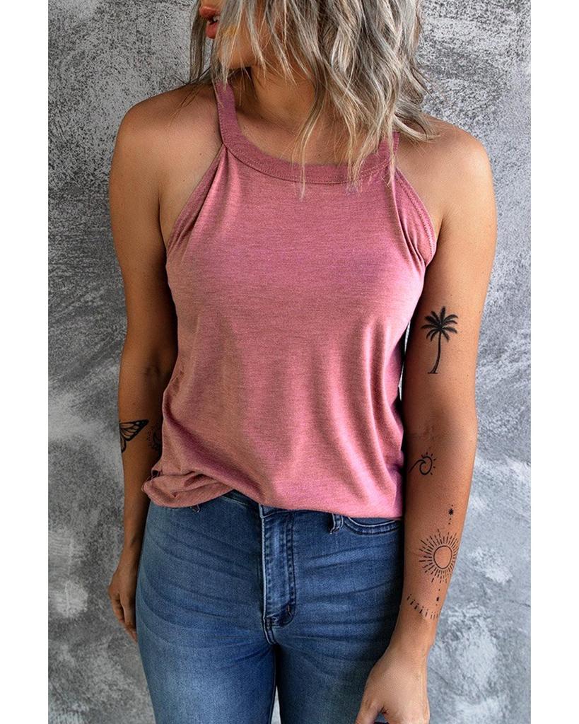 Azura Exchange Maiou fără mâneci cu guler rotund