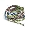120CM Colorful Flat Hiking Running Shoe Lace Elastic Shoelaces Outdoor Sneakers Quick Safety Flat Shoelace Kids Adult Lace