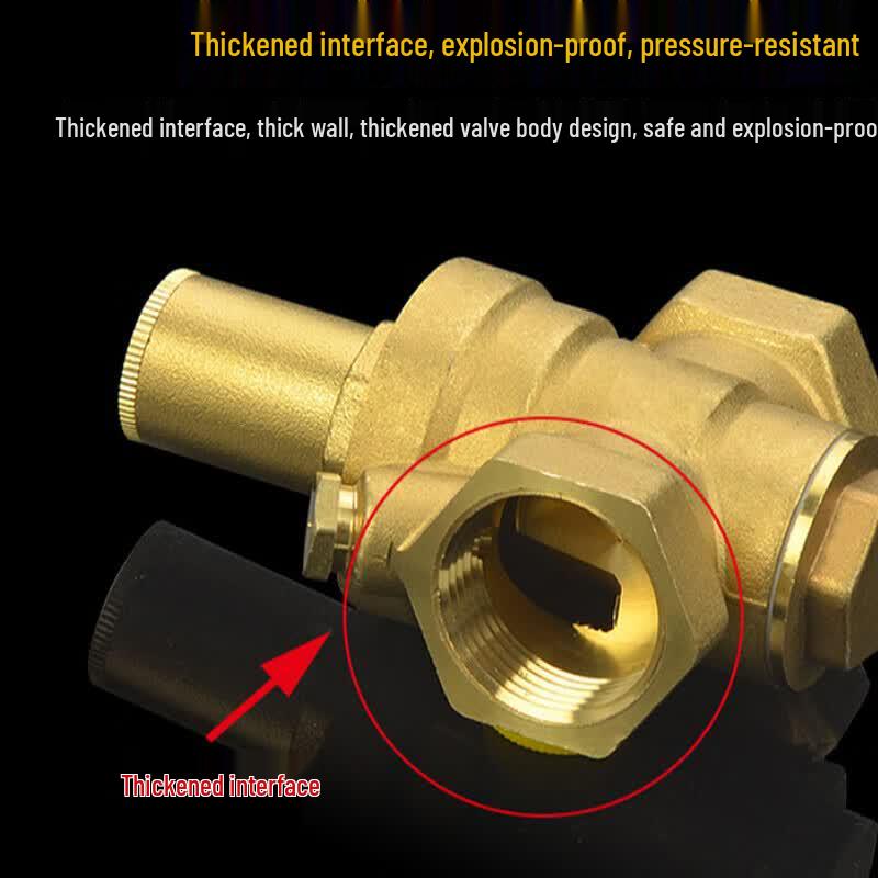 Naixin Brass Forged Water Pipe Pressure Reducing Valve