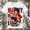ONE PIECE T-shirt Luffy Sauron Printed Clothes Anime Peripheral Short Sleeve T-Shirt Loose Tide Comfortable Y2K