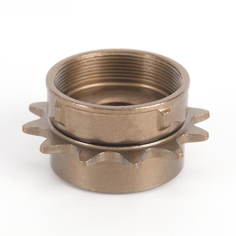 

12 зубьев, односкоростная звездочка свободного хода, аксессуары для велосипеда, колесо свободного хода золотой