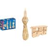 JeuJura Wood Construction - TECAP ? Classic - 300 Pieces - From 3 Years