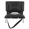 Stadium Seat, Folding Bleacher Chair with Back Support and Thick Cushion, Padded Stadium Seat for Bleacher Includes Shoulder Strap, Hooks, Cup Holder,