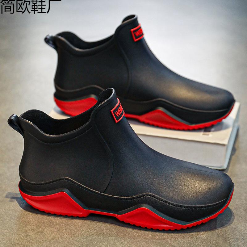 Kurze Regenschuhe Sommer Herren rutschfest und verschleißfest Meerschuhe neue Herren