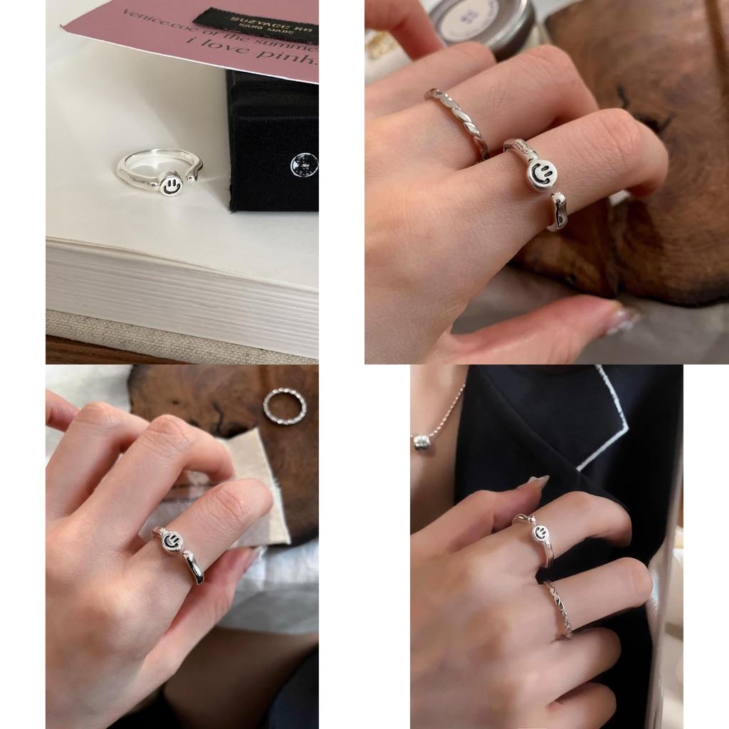 Minimalist Adjustable Copper Ring For Women With Unique Geometric Design And Elegant Style