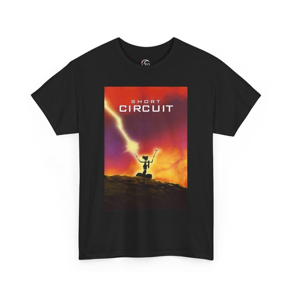 

Short Circuit Movie Poster Retro T-Shirt For Men Women Unisex T-Shirt XXXXL