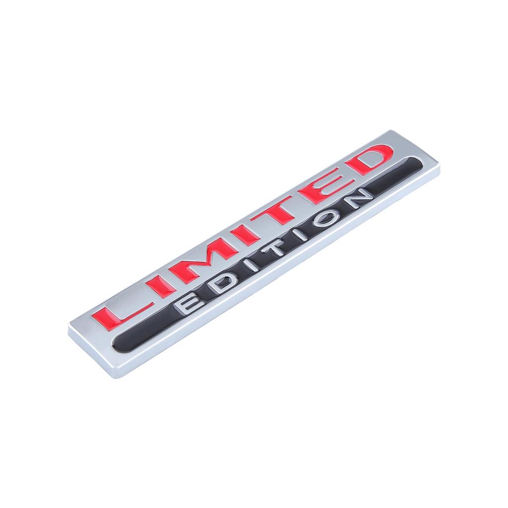 2 Pieces Limited Edition Emblem 3D Metal Car Sticker Emblem