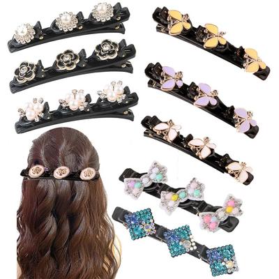 Neue Mode Mädchen Haarnadeln Blumen Haarbänder Lässig Bunte Damen Haarpiercing Haarnadeln Hochzeit Frisur Design Styling Werkzeuge