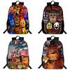 Vibrant Five Nights At Freddy's Backpack With Anime Pattern For Kids And Students