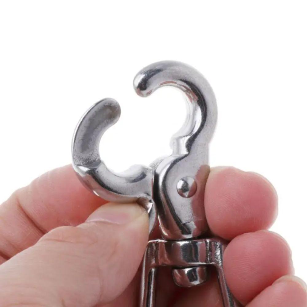 Electroplated Zinc Zinc Alloy Snap Hooks Zinc Zinc Zinc Alloy Material Spring Buckle Backpack Buckle Paracord Lanyard