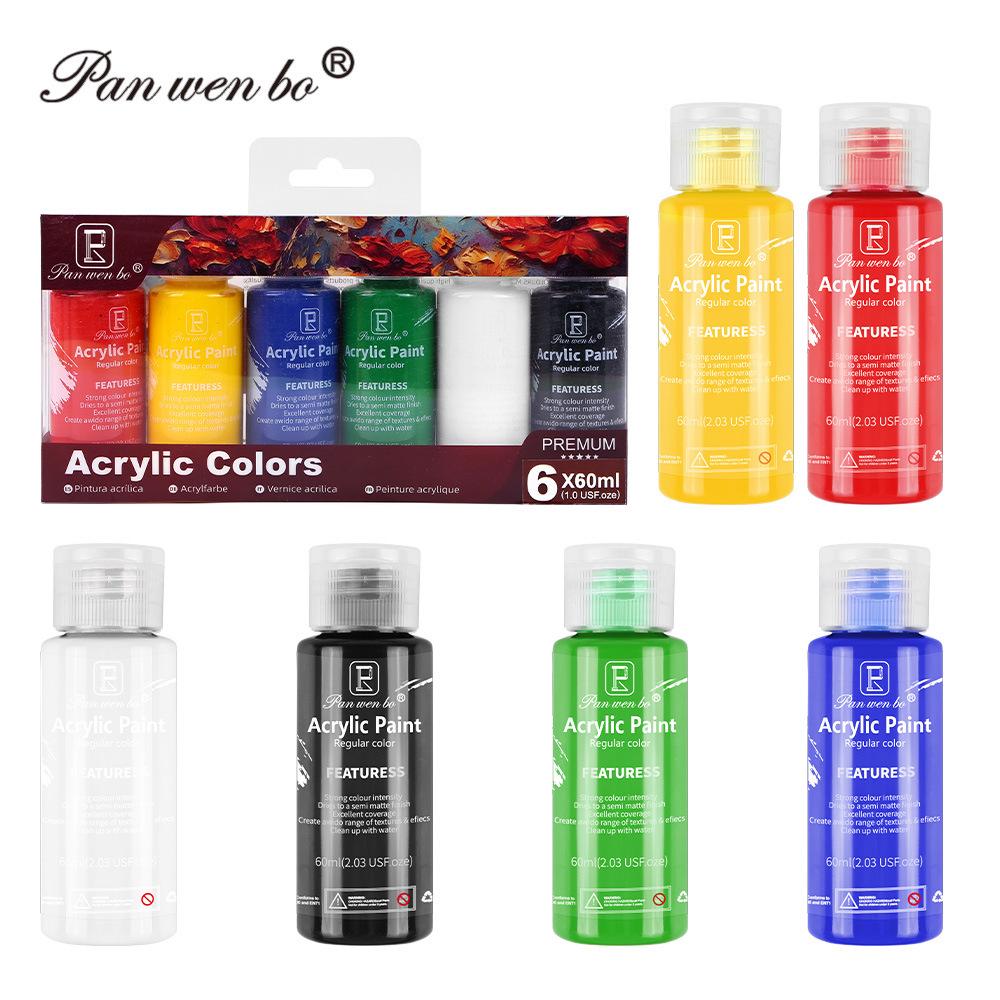 25ml Acrylic Paint Set for Textiles, Glass, and Watercolor Art Projects