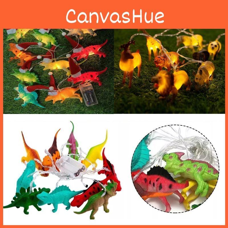 Dinosaur Christmas Led String Lights Night Light Children Bedroom Decor Party