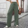 Women's Straight Pants Fashion Casual Pants Nine Point Harlan Pants