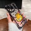 Cartoon Cat Garfields Phone Case for Xiaomi Redmi Note 15 14 13 12 14C 13C 12C 10C Pro Plus 4G 5G Anti-drop Transparent Cover