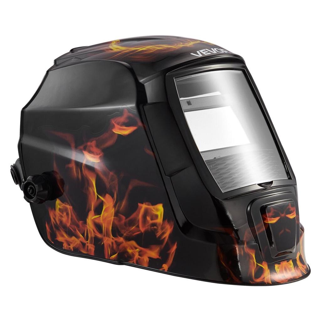 Welding Helmet Auto Darkening, 93 X 43 Mm True Color Welding Hood, Solar-Powered Welder Mask 2 Arc Sensors, Shade 4/9-13 for TIG MIG ARC Weld Grinding