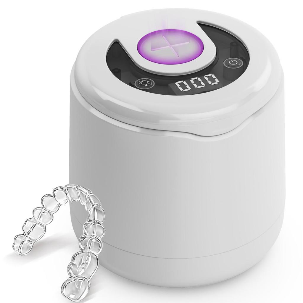 Ultrasonic Cleaner for Dentures, Jewelry, Watch Straps & Toothbrush Covers