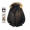 MEDE Men's Thickened Hooded Workwear Padded Jacket